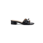 Damen elegante Pantoletten mit modischem Kettendetail R&B