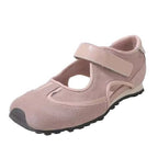 Damen Komfortable Clogs mit verstellbarem Klettverschluss und atmungsaktiver Sohle R&B