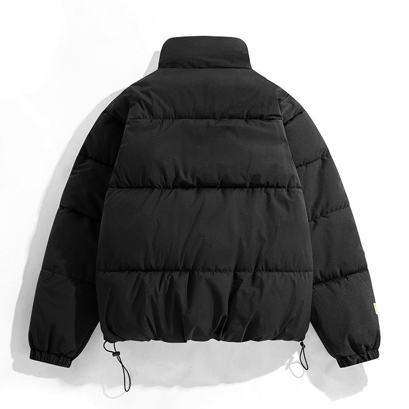 Damen modische Steppjacke mit hohem Kragen und praktischen Taschen R&B