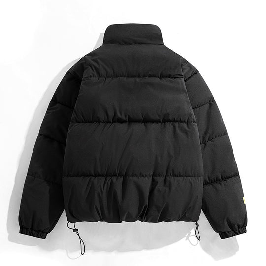 Damen modische Steppjacke mit hohem Kragen und praktischen Taschen R&B