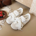Damen Sneaker mit romantischem Spitzen-Schnürsystem