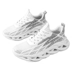 Damen Sportliche Laufschuhe mit atmungsaktiver Stricktechnologie und innovativer Dämpfung R&B