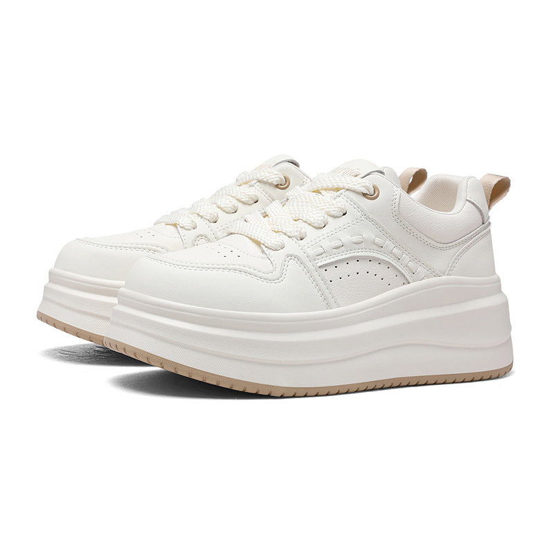 Damen Plateau-Sneaker mit dämpfender Sohle und atmungsaktivem Obermaterial R&B