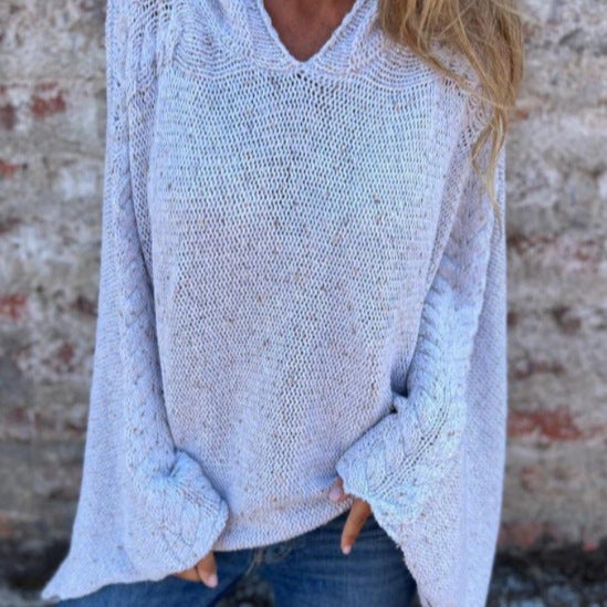 Damen Oversize Strickpullover