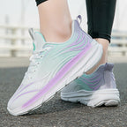 Damen Sportliche Lauf-Sneaker mit dämpfender Sohle