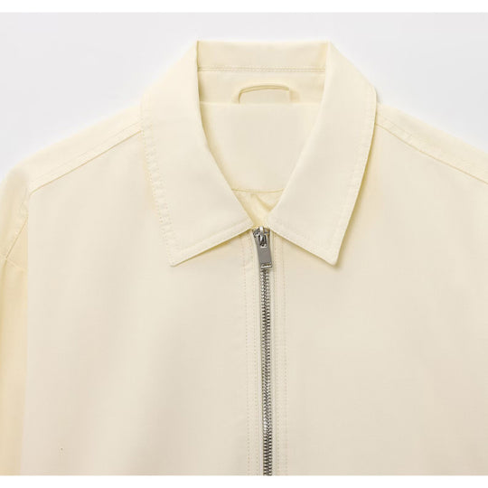 Damen elegante Übergangsjacke aus leichtem Material mit modernem Schnitt R&B