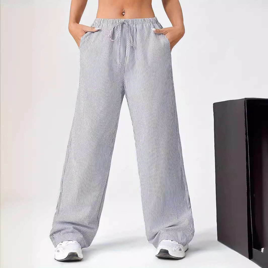 Damen weite Sommerhose mit seitlichen Taschen R&B