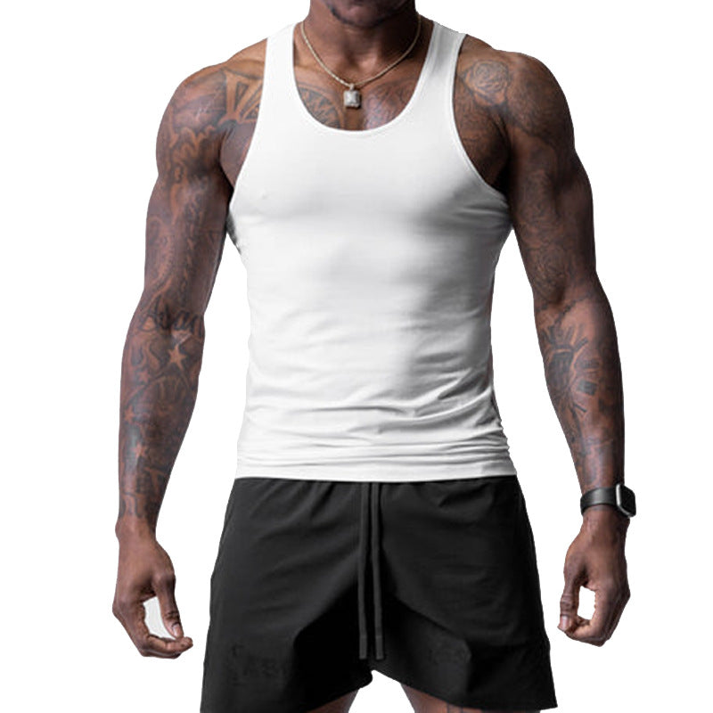 Herren Sportliches Tanktop und Shorts Set R&B