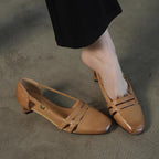 Damen Slingback-Pumps mit modischem Riemendesign und komfortablem Absatz