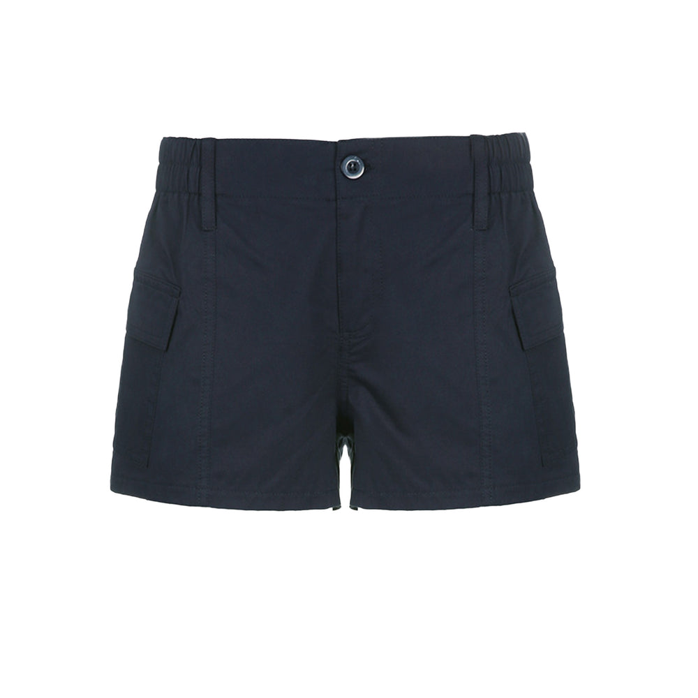 Damen Cargo-Shorts mit praktischen Taschen und elastischem Bund R&B