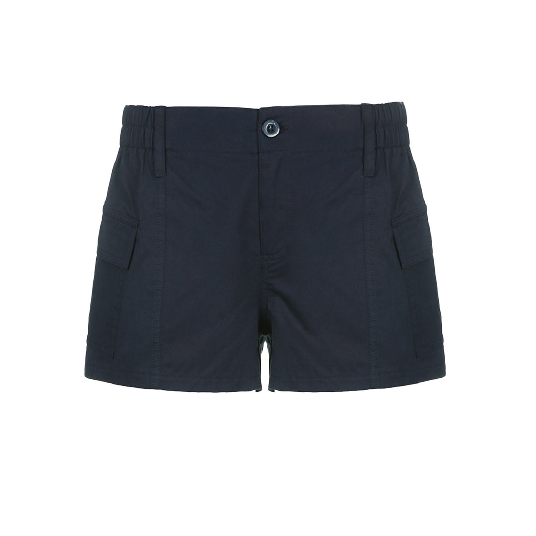 Damen Cargo-Shorts mit praktischen Taschen und elastischem Bund R&B