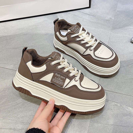 Damen Chunky Sneakers mit modischer Profilsohle und atmungsaktivem Obermaterial R&B