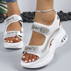 Damen Sportliche und modische Sandalen mit innovativem Dämpfungssystem R&B
