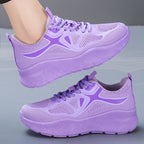 Damen Sportliche Leichtgewicht Laufschuhe mit atmungsaktivem Mesh R&B
