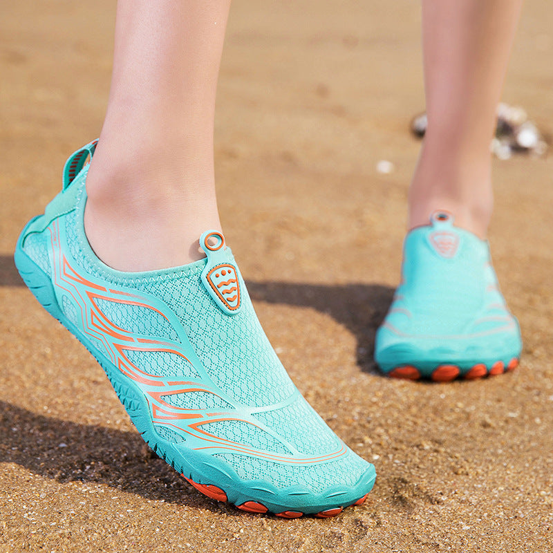Damen Flexibele Aqua-Sportschuhe mit rutschfester Sohle