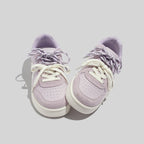 Damen Komfortable Freizeitsneaker mit modischem Stickereidesign