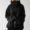 R&B | Trendy Unifarbener Rollkragenpullover