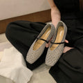 Damen Ballerinas mit strukturiertem Obermaterial und flexiblem Fußbett R&B