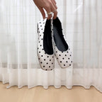 Damen Ballerinas mit glanzvoller Oberfläche und bequemer Innensohle R&B