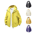 Herren funktionale Outdoor-Jacke mit verstellbarem Kapuzenbereich und zahlreichen Taschen R&B
