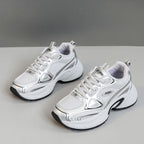 Damen Sportliche Sneakers mit atmungsaktiver Mesh-Oberfläche und gepolsterter Sohle R&B