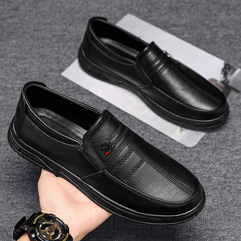 Herren elegante Mokassins mit rutschfester Sohle
