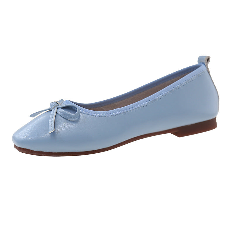 Damen Bequeme Ballerinas mit zartem Schleifen-Detail R&B