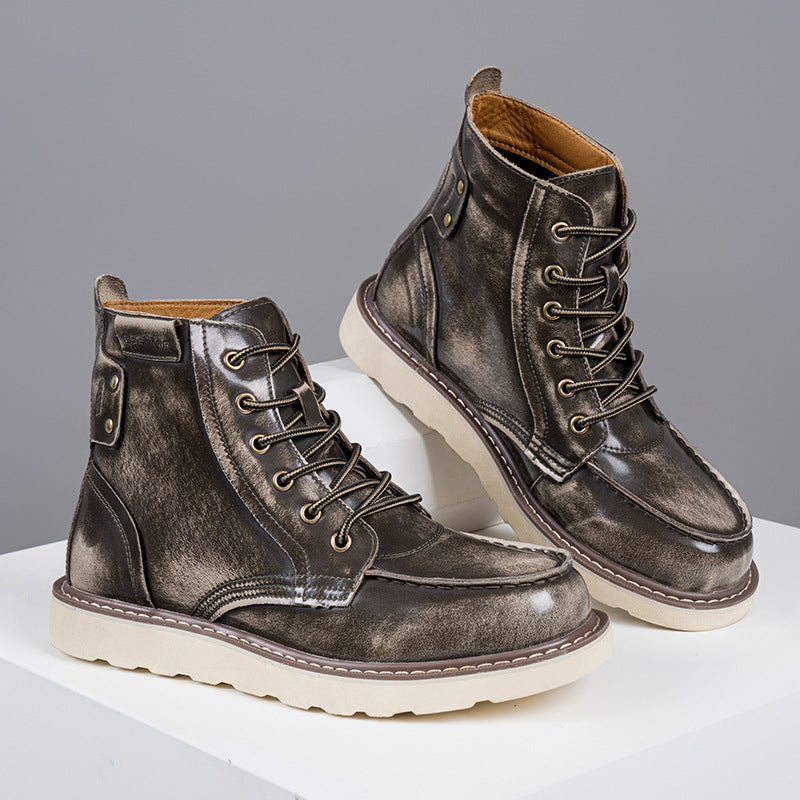 Damen Modische Arbeitsstiefel mit strapazierfähigem Obermaterial und rutschfester Sohle R&B