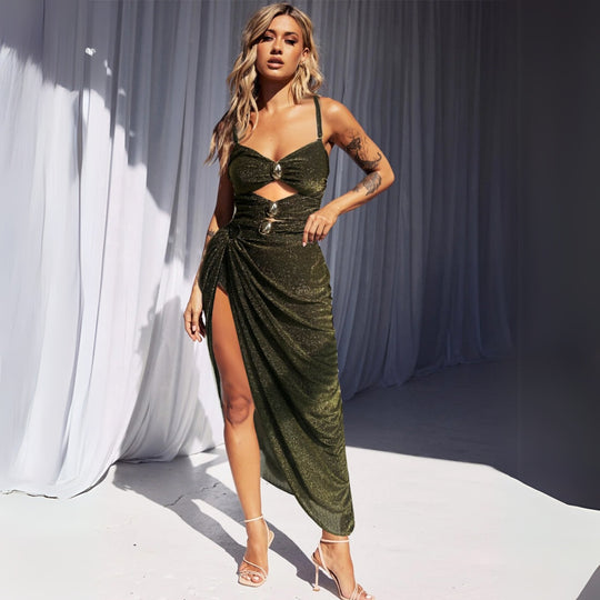 Damen Glamouröser Einteiler Badeanzug mit raffinierten Cut-Out-Details R&B