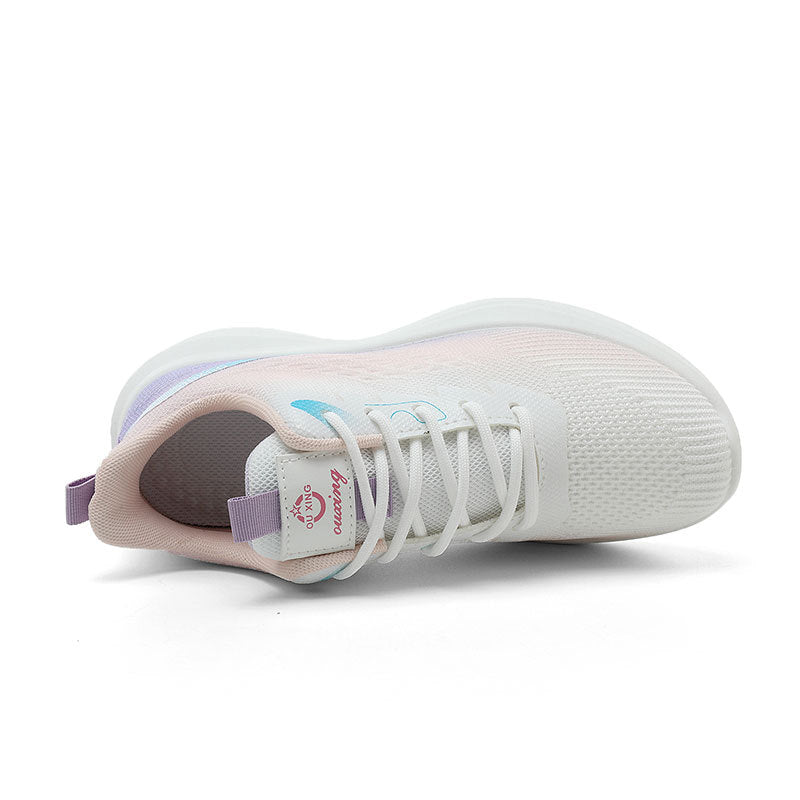 Damen Leichte und atmungsaktive Sport-Sneaker mit dämpfender Laufsohle R&B