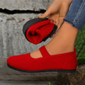 Damen Bequeme und flexible Slip-On Ballerinas