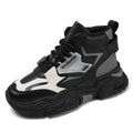 Damen trendige High-Top Sneakers mit rutschfester Sohle