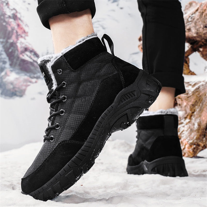Damen Winterstiefel mit warmem Futter und rutschfester Sohle R&B
