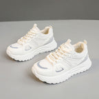 Damen Sportliche Sneakers mit atmungsaktiver Mesh-Oberfläche und flexiblem Sohlenprofil R&B