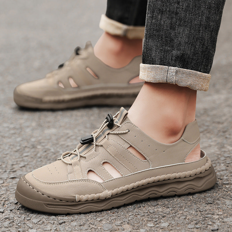 Herren Freizeitsandalen mit verstellbarem Riemen R&B