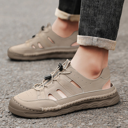 Herren Freizeitsandalen mit verstellbarem Riemen R&B