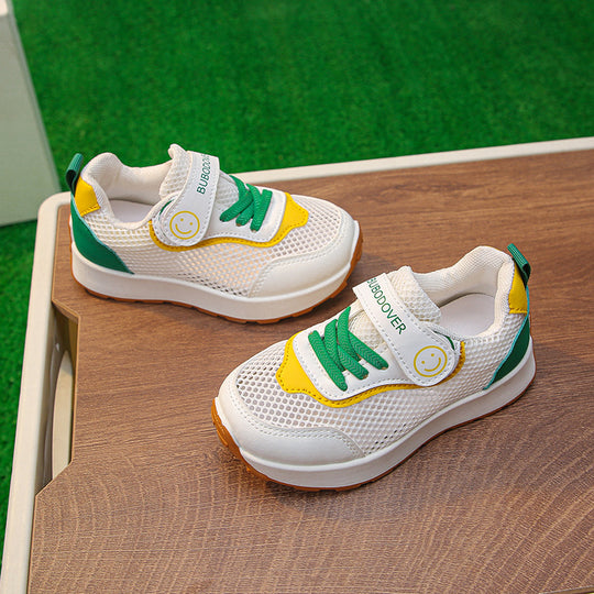 Damen sportive Sneakers mit atmungsaktiver Mesh-Oberfläche und flexibler Laufsohle R&B