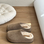 Damen Kuschelige Hausschuhe mit flauschigem Innenfutter und rutschfester Sohle R&B
