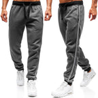 Herren Sportliche Jogginghose mit seitlichen Kontraststreifen R&B