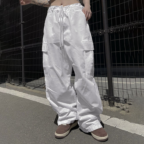 Damen Cargo-Hose mit elastischem Bund und praktischen Seitentaschen R&B