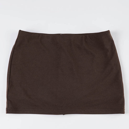 Damen Sportlicher Mini-Skirt mit elastischem Bund und funktionalem Design R&B