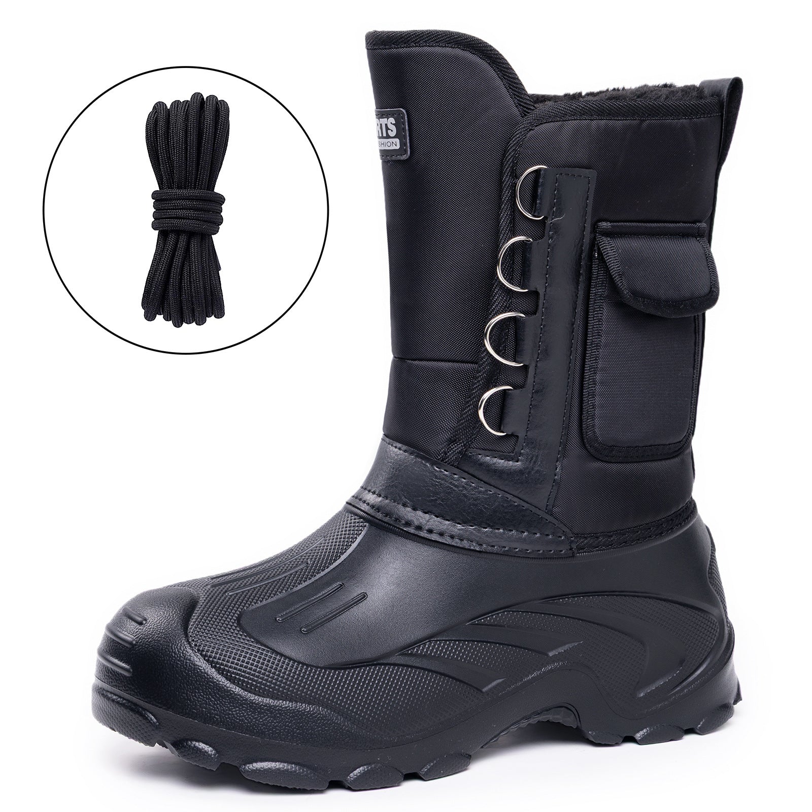 Damen Winterstiefel mit isolierendem Innenfutter und rutschfester Sohle R&B
