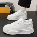 Damen Sportliche Platform Sneakers mit modischem Design und atmungsaktiver Obermaterialstruktur