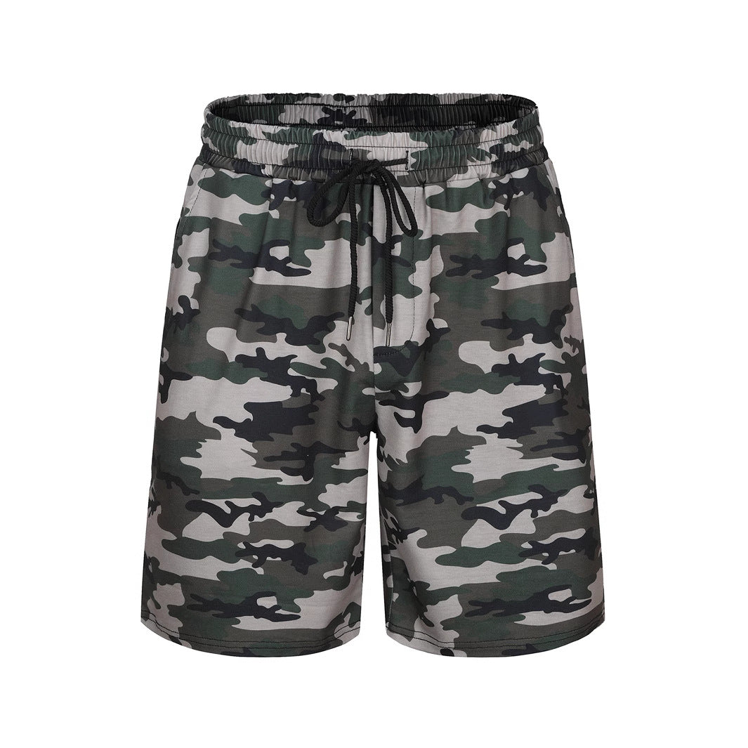 Herren Camouflage Sportanzug mit modernem Design und praktischen Taschen