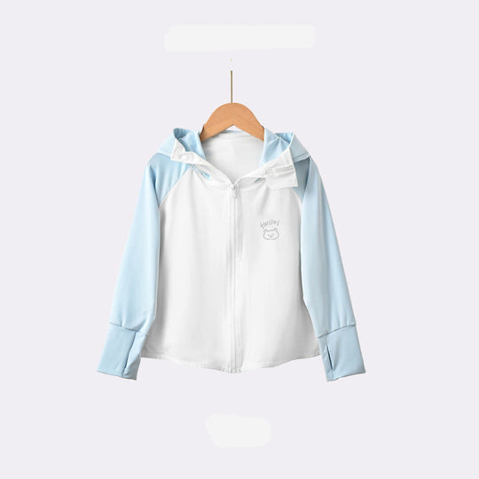 Kinder UV-Schutzjacke mit Kapuze und atmungsaktiven Eigenschaften R&B