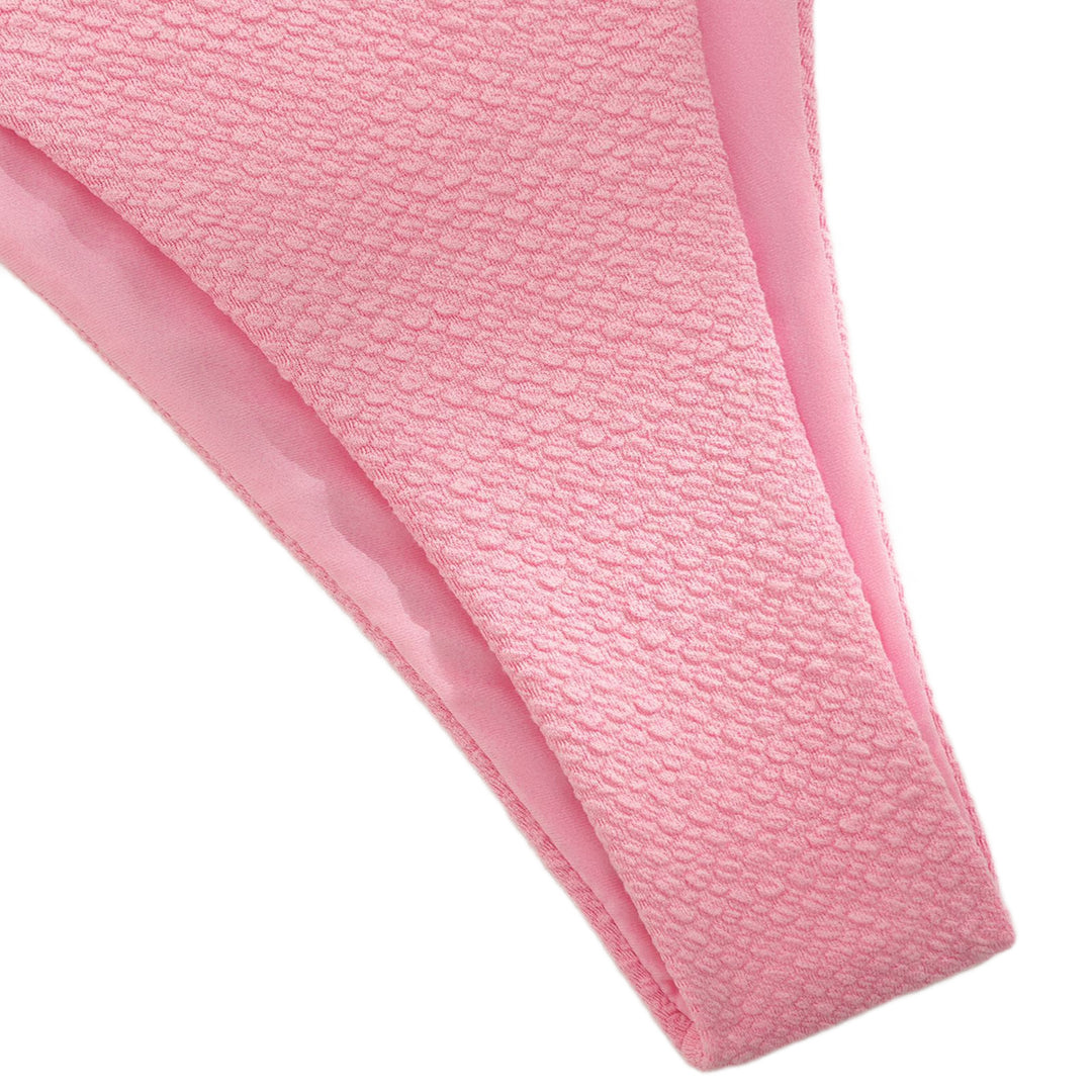 Damen Triangel-Bikini mit floralem Design und verstellbaren Trägern R&B