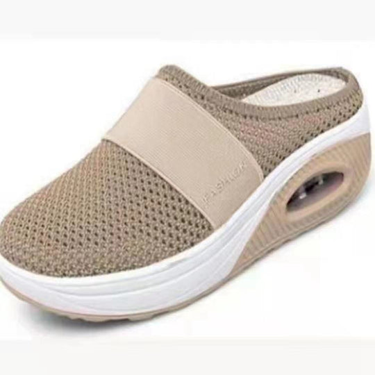Damen Luftige Clogs mit ergonomischem Fußbett und atmungsaktiver Oberflächenstruktur R&B