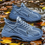 Damen Atmungsaktive Freizeitsneaker mit rutschfester Sohle und innovativer Dämpfungstechnologie R&B