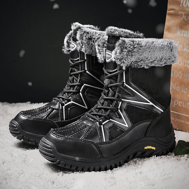 Damen Winter Stiefel mit isolierendem Futter und rutschfester Sohle R&B