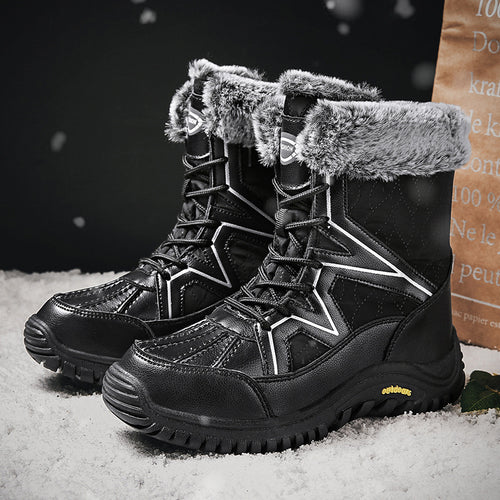 Damen Winter Stiefel mit isolierendem Futter und rutschfester Sohle R&B